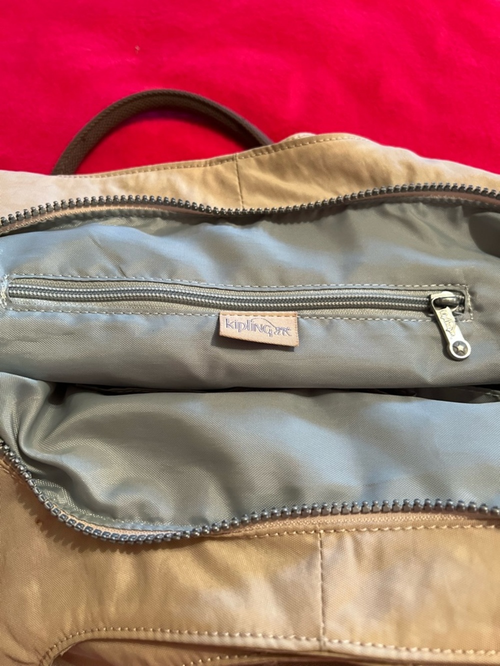 Kipling Bagsational Beige Shoulder Bag - Picture 5 of 6